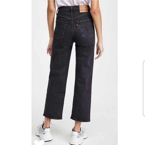 Levi's Denim - Levis Ribcage Straight Ankle Jeans Gray 26